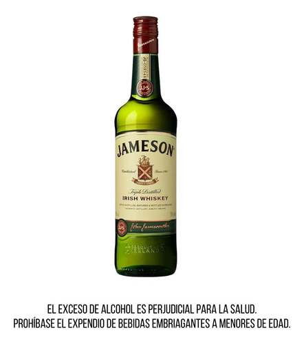 Whiskey Jameson Irlandés 700ml