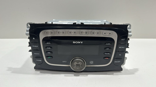 Rádio Ford Focus Original Sony 2009 Com Código