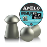 Balines Apolo Domed Calibre 6,35 Mm 25 Grains 200 Unidades