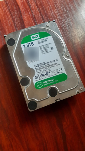 Disco Duro Hard Disk 2tb 2000gb 3.5 Sata Wd Memoria Fisica