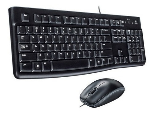 Teclado E Mouse Logitech Mk120 Usb - Kit