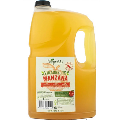 Vinagre De Manzana De Madre Elaboración Artesanal- 3.5 Lt. | MercadoLibre