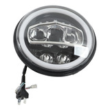 Faro Led De 7 Pulgadas Para Motocicleta Redonda De 7 Pulgada