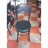 Silla Tapizada Para Mesa De Cafeteria