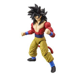 Muñeco Super Saiyan 4 Goku Bandai Dragon Stars Gt Juguete 