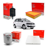 Kit De 4 Filtros Wega Vw Suran O Fox 1.6 8v 101cv