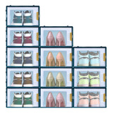 12 Estantes Organizadores Apilables Para Zapatos Multiusos