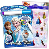 Frozen Imagínese Tinta Libro Y Congelado Sticker Pack Set