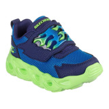 Zapatillas Skechers Thermo Flash (luces) Bebes 400104n-nvlm