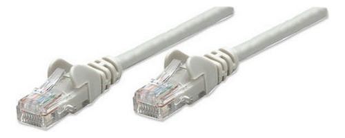 Cable Red Patch Parcheo 2 Metros Cat 5e Utp Gris Intellinet 