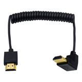 Duttek Cable Hdmi 4k, Cable Hdmi A Hdmi, Extremo Delgado Hac