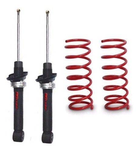 Kit Suspensión Regulables Vw Gol G1 G2 G3 G4 Trasero Premiun