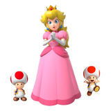 Vinilos Infantiles Mario Bros Princesa Peach, Figura 1mx50cm