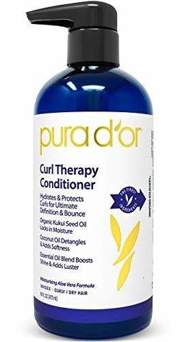 Gel Para Peinar - Pura D'or Curl Terapia Acondicionador Para