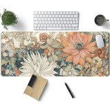 Protector De Escritorio Floral Minimalista Japonés