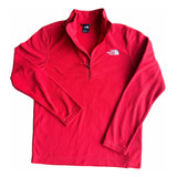 Buzo Saco Hoodie Sueter North Face M196 Talla S Hombre Rojo