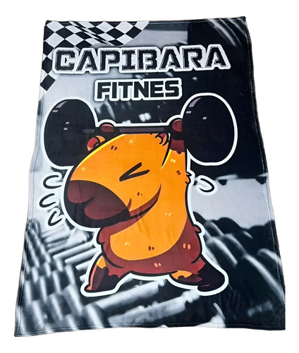 Toalla Capybara Capibara Microfibra Absorbente Secado Rápido