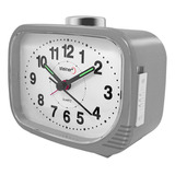 Reloj Despertador Steiner Análogo Alarma Dial Luminoso 12cm