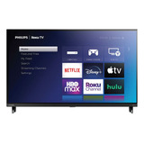 Smart Tv 32 Pulgadas Phillips Pantalla Led Hd Roku Tv 720p R