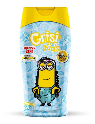 Shampoo 2 En 1 Grisi Kids Mi Villano Favorito  300ml