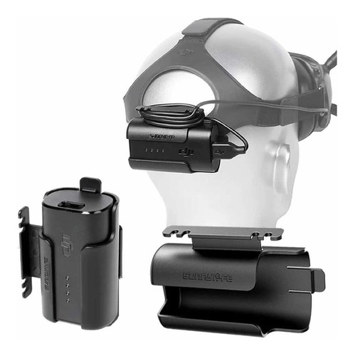 Case Suporte Bateria Dji Fpv Goggles Organizador De Cabo