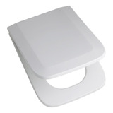 Tapa Asiento Inodoro Ferrum Trento Hdf H/nylon Blanco