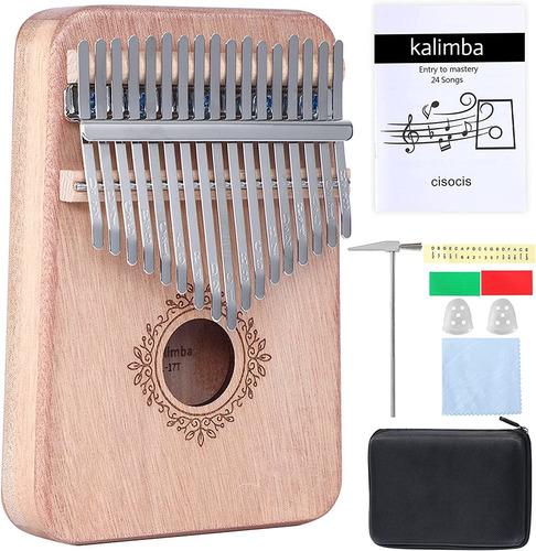 Mbira Finger Piano Kalimba Con Caja Ctora Impermeable, ...