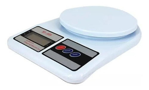 Bascula Para Cocina Digital Bd-0105 High Power 5kg Capacidad Máxima 5 Kg Color Blanco