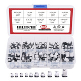 Hilitchi - Kit Surtido De Condensadores Electroliticos De Ce