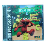 Sesame Street: Elmo's Letter Adventure Juego Original Ps1