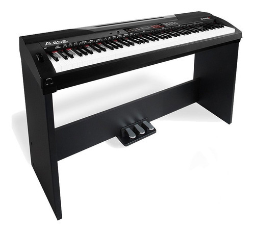 Piano Electrico Alesis Coda Pro Con Base Y Pedales Incluidos