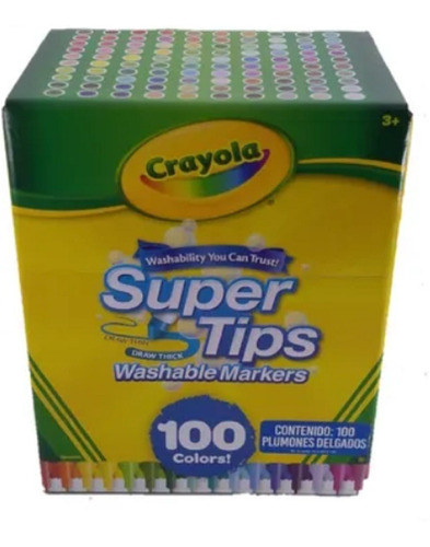 Marcadores Super Tips 100 Piezas Originales Envio Incluido