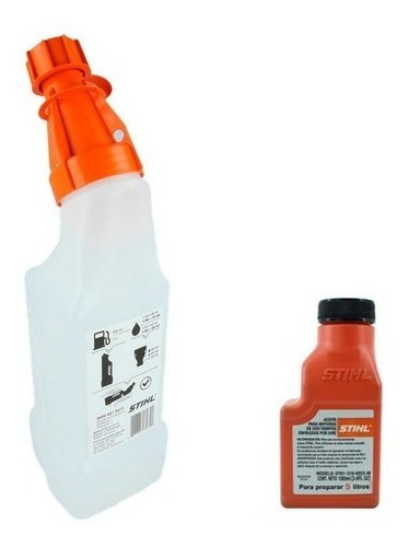 Aceite Stihl 2 Tiempos 100ml /botella Mezcla Dosificador 1lt