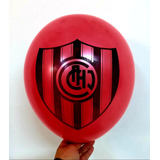 10 Globos Chacarita, Escudo De Futbol, Apto Helio