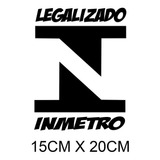 2 Adesivos Rebaixado Legalizado Inmetro Xenon Turbo Fixa