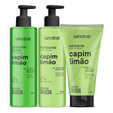 Kit Skin Care Limpeza Corporal Dia Dia Labotrat Capim Limão