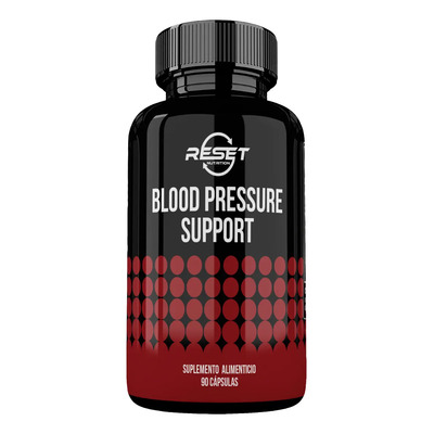 Reset Nutrition Blood Pressure Support 90 Cápsulas Suplemento Alimenticio para Control de la Presión Arterial Salud Cardiovascular y Reducción del Estrés | Envío gratis