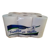 Toalla Premium Bobina Papel Extra Blanco 2 X 3 X 200 Mt 6 Ro