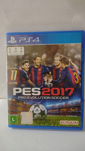 Ps4 Pes2017 Pro Evolution Soccer Konami - Físico