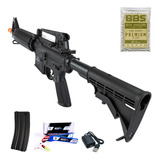 Rifle De Airsoft M4 Echo S1 Qgk Gear Box Metal Rajada 6mm