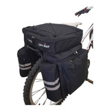 Promo!! Alforja 70lts + Cubre + Morral + Porta Equipaje