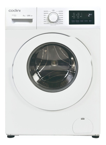 Lavarropas Automatico Eco Wash Inverter 8012 8kg 1200 Codini