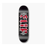 Skate Street Flip Profissional 8.0 Hkd Black Montado.