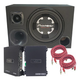 Caixa Trio Pioneer Bobina Dupla St200 D200 Falcon Df 500x4 