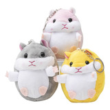 Peluche Muñeco Hámster Colgante 10cm Lindo Muñeco 3pcs