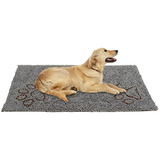 Alfombra Perros Patas Sucias, Microfibra Superabsorbent...