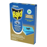 Pack Tabletas Contra Mosquitos Raid 120u