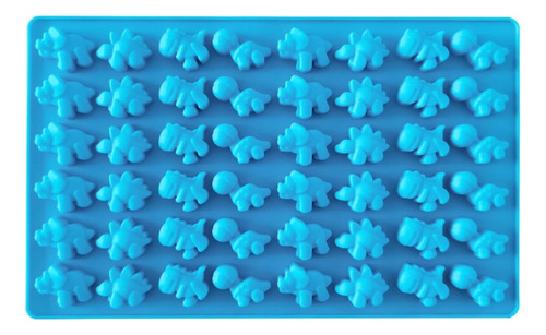 Molde Dinossauros Silicone 19x11,5cm Dino Gummy Forma Doces