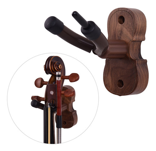 Colgador De Pared Para Violín, Violín Y Viola Con Lazo