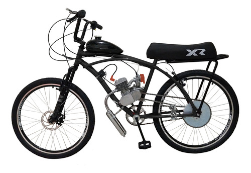 Bicicleta Motorizada 100cc Banco Xr, Freio Disco E Suspensão